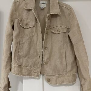 Tommy Bahama Women's Beige Jean Tommy Bahama jacket